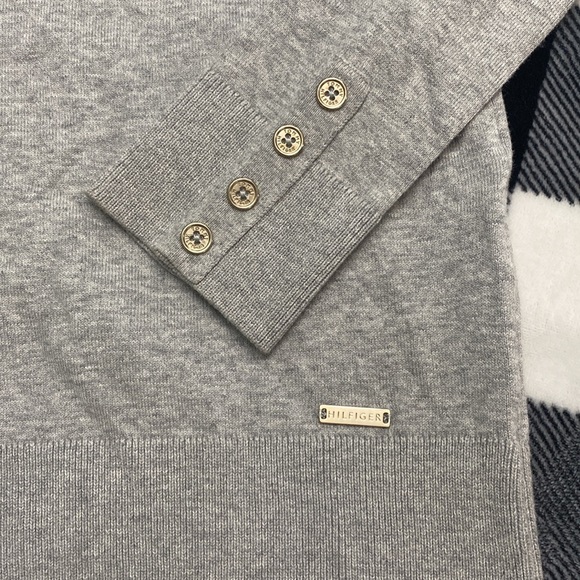 NWOT Tommy Hilfiger gray turtleneck sweater - Picture 2 of 10